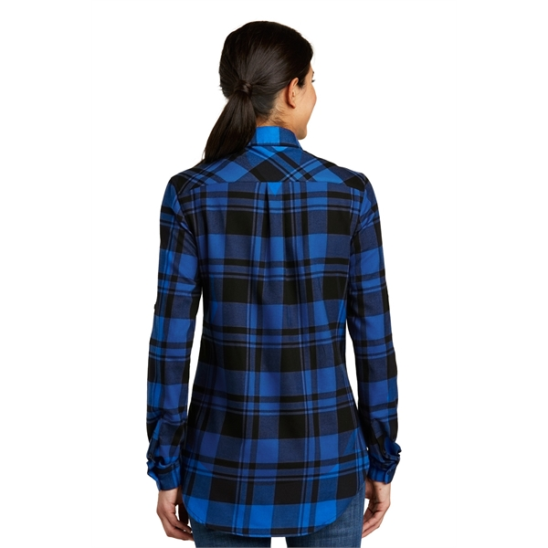 Port Authority Ladies Plaid Flannel Shirt, Product